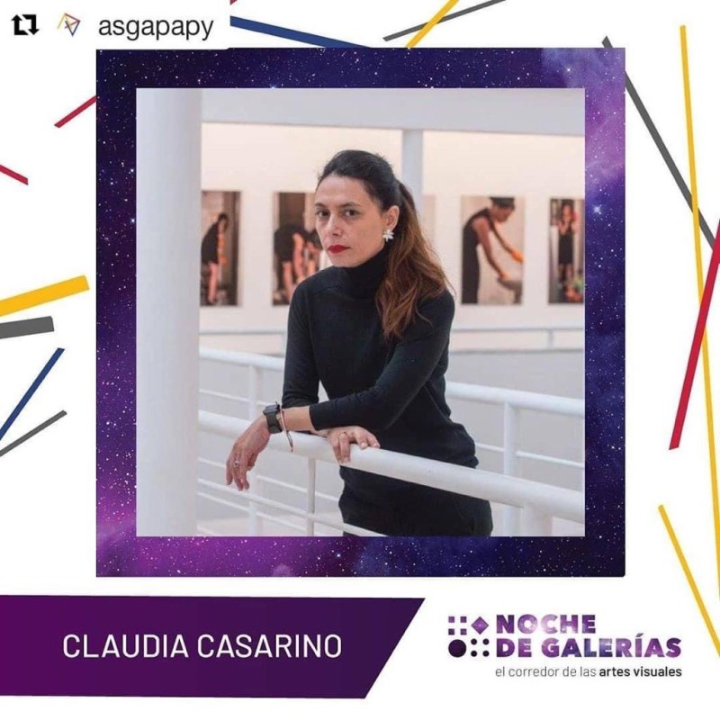 Noche de Galerias 5ta. edicion Tanta Intemperie-Claudia Casarino